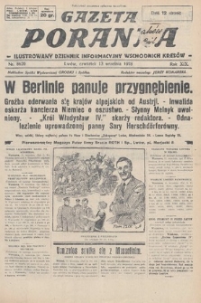 Gazeta Poranna : ilustrowany dziennik informacyjny wschodnich kresów. 1928, nr 8620