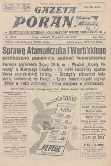 Gazeta Poranna : ilustrowany dziennik informacyjny wschodnich kresów. 1928, nr 8658