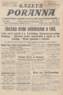 Gazeta Poranna : ilustrowany dziennik informacyjny wschodnich kresów. 1928, nr 8660