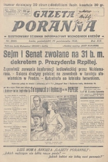 Gazeta Poranna : ilustrowany dziennik informacyjny wschodnich kresów. 1928, nr 8666