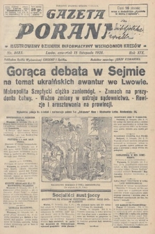 Gazeta Poranna : ilustrowany dziennik informacyjny wschodnich kresów. 1928, nr 8683