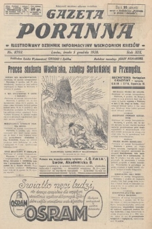 Gazeta Poranna : ilustrowany dziennik informacyjny wschodnich kresów. 1928, nr 8703