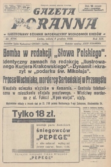 Gazeta Poranna : ilustrowany dziennik informacyjny wschodnich kresów. 1928, nr 8706