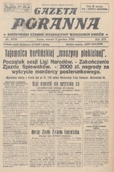 Gazeta Poranna : ilustrowany dziennik informacyjny wschodnich kresów. 1928, nr 8709