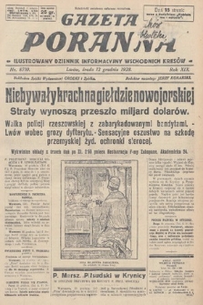 Gazeta Poranna : ilustrowany dziennik informacyjny wschodnich kresów. 1928, nr 8710