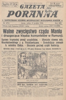 Gazeta Poranna : ilustrowany dziennik informacyjny wschodnich kresów. 1928, nr 8713