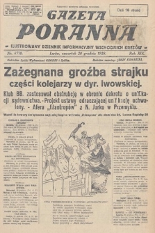Gazeta Poranna : ilustrowany dziennik informacyjny wschodnich kresów. 1928, nr 8718