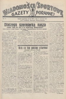 Wiadomości Sportowe Gazety Porannej. 1928, nr 79