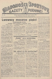 Wiadomości Sportowe Gazety Porannej. 1928, nr 123