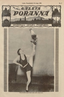Gazeta Poranna : ilustrowana kronika tygodniowa. 1928, nr 8