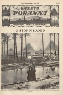 Gazeta Poranna : ilustrowana kronika tygodniowa. 1928, nr 27