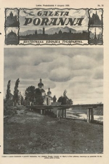 Gazeta Poranna : ilustrowana kronika tygodniowa. 1928, nr 32
