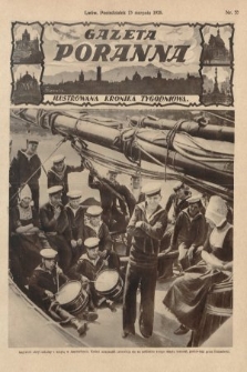 Gazeta Poranna : ilustrowana kronika tygodniowa. 1928, nr 33
