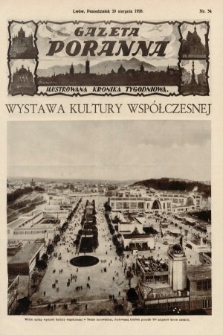 Gazeta Poranna : ilustrowana kronika tygodniowa. 1928, nr 34
