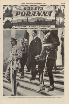 Gazeta Poranna : ilustrowana kronika tygodniowa. 1928, nr 42