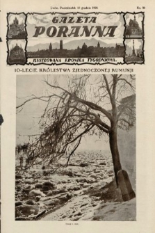 Gazeta Poranna : ilustrowana kronika tygodniowa. 1928, nr 50