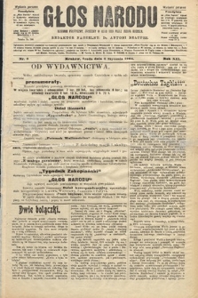 Głos Narodu : dziennik polityczny, założony w roku 1893 przez Józefa Rogosza (wydanie poranne). 1904, nr 6