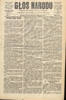 Głos Narodu : dziennik polityczny, założony w roku 1893 przez Józefa Rogosza (wydanie poranne). 1904, nr 7