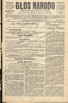 Głos Narodu : dziennik polityczny, założony w roku 1893 przez Józefa Rogosza (wydanie poranne). 1904, nr 9