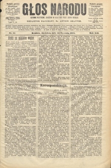 Głos Narodu : dziennik polityczny, założony w roku 1893 przez Józefa Rogosza (wydanie poranne). 1904, nr 24