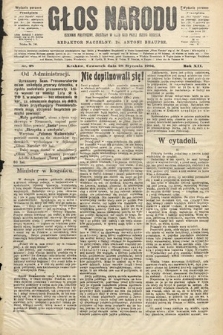 Głos Narodu : dziennik polityczny, założony w roku 1893 przez Józefa Rogosza (wydanie poranne). 1904, nr 28