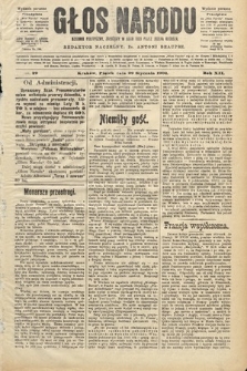 Głos Narodu : dziennik polityczny, założony w roku 1893 przez Józefa Rogosza (wydanie poranne). 1904, nr 29