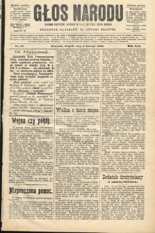 Głos Narodu : dziennik polityczny, założony w roku 1893 przez Józefa Rogosza (wydanie poranne). 1904, nr 36