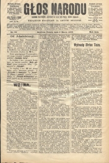 Głos Narodu : dziennik polityczny, założony w roku 1893 przez Józefa Rogosza (wydanie poranne). 1904, nr 65