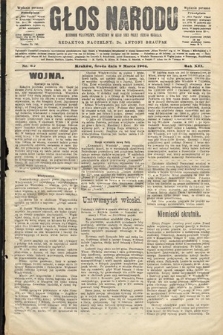 Głos Narodu : dziennik polityczny, założony w roku 1893 przez Józefa Rogosza (wydanie poranne). 1904, nr 69