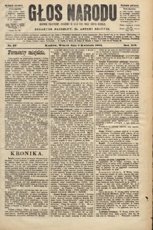 Głos Narodu : dziennik polityczny, założony w roku 1893 przez Józefa Rogosza (wydanie poranne). 1904, nr 95