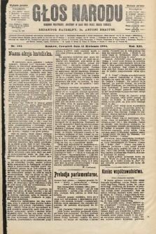 Głos Narodu : dziennik polityczny, założony w roku 1893 przez Józefa Rogosza (wydanie poranne). 1904, nr 104