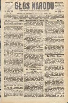 Głos Narodu : dziennik polityczny, założony w roku 1893 przez Józefa Rogosza (wydanie poranne). 1904, nr 115