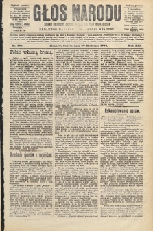 Głos Narodu : dziennik polityczny, założony w roku 1893 przez Józefa Rogosza (wydanie poranne). 1904, nr 120