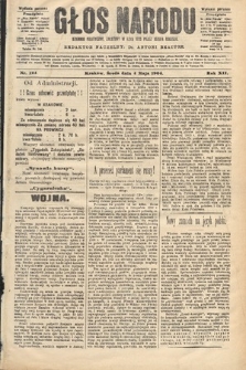 Głos Narodu : dziennik polityczny, założony w roku 1893 przez Józefa Rogosza (wydanie poranne). 1904, nr 124