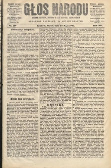 Głos Narodu : dziennik polityczny, założony w roku 1893 przez Józefa Rogosza (wydanie poranne). 1904, nr 133