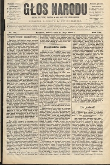 Głos Narodu : dziennik polityczny, założony w roku 1893 przez Józefa Rogosza (wydanie poranne). 1904, nr 134