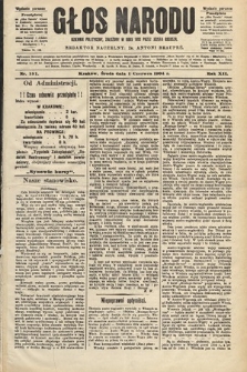 Głos Narodu : dziennik polityczny, założony w roku 1893 przez Józefa Rogosza (wydanie poranne). 1904, nr 151