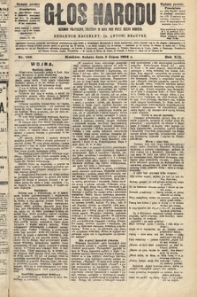 Głos Narodu : dziennik polityczny, założony w roku 1893 przez Józefa Rogosza (wydanie poranne). 1904, nr 189