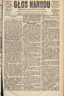 Głos Narodu : dziennik polityczny, założony w roku 1893 przez Józefa Rogosza (wydanie poranne). 1904, nr 246