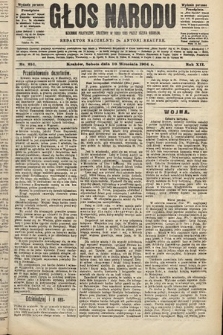Głos Narodu : dziennik polityczny, założony w roku 1893 przez Józefa Rogosza (wydanie poranne). 1904, nr 251