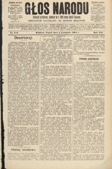 Głos Narodu : dziennik polityczny, założony w roku 1893 przez Józefa Rogosza (wydanie poranne). 1904, nr 306
