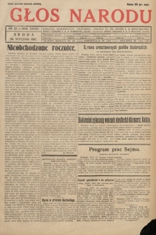 Głos Narodu. 1927, nr 22