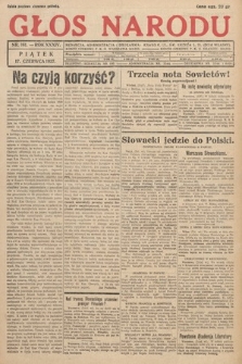 Głos Narodu. 1927, nr 161