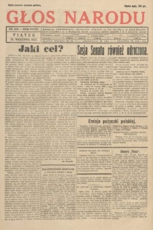 Głos Narodu. 1927, nr 258