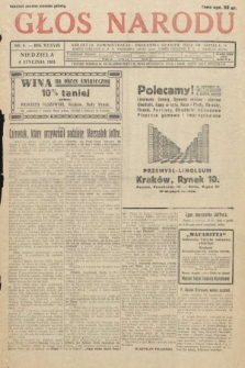 Głos Narodu. 1931, nr 4