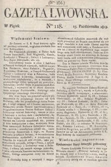 Gazeta Lwowska. 1819, nr 118