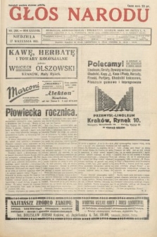 Głos Narodu. 1931, nr 260