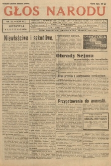 Głos Narodu. 1934, nr 33