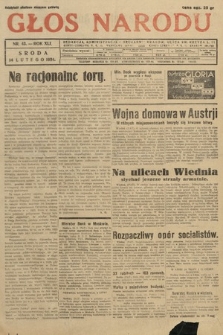 Głos Narodu. 1934, nr 43