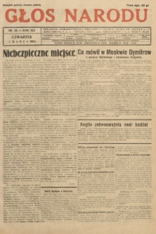 Głos Narodu. 1934, nr 58